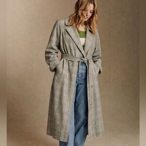 Top Shop Textured Trench Coat
